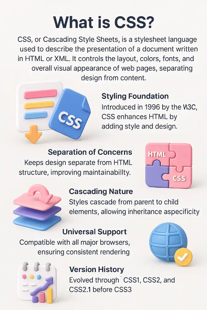 What is CSS? | Introduction - CSS Illustration