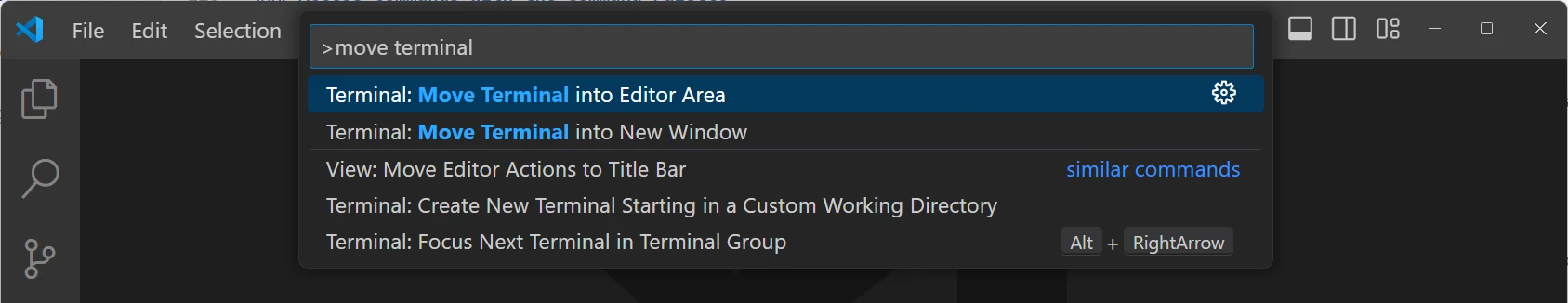Bullet point 5 in Explore the User Interface | Access Commands with the Command Palette - VS Code